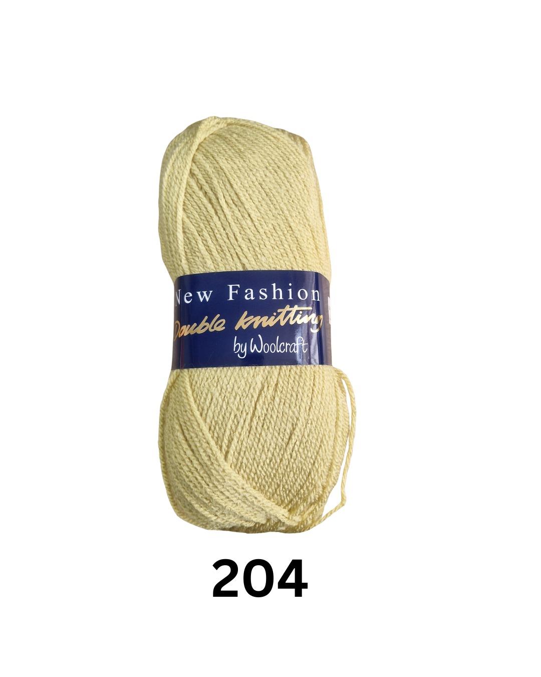 Double Knitting Yarn 204 Maize
