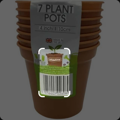 Pack of 7 Plant Pots 10cm