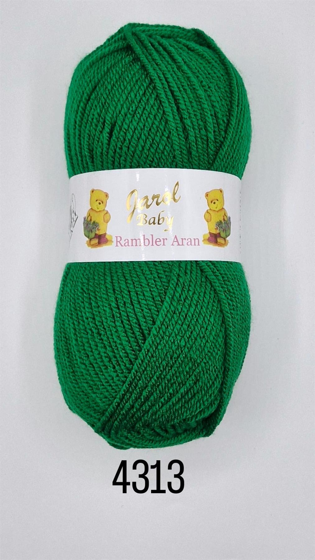 Baby Rambler Aran Yarn - Emerald