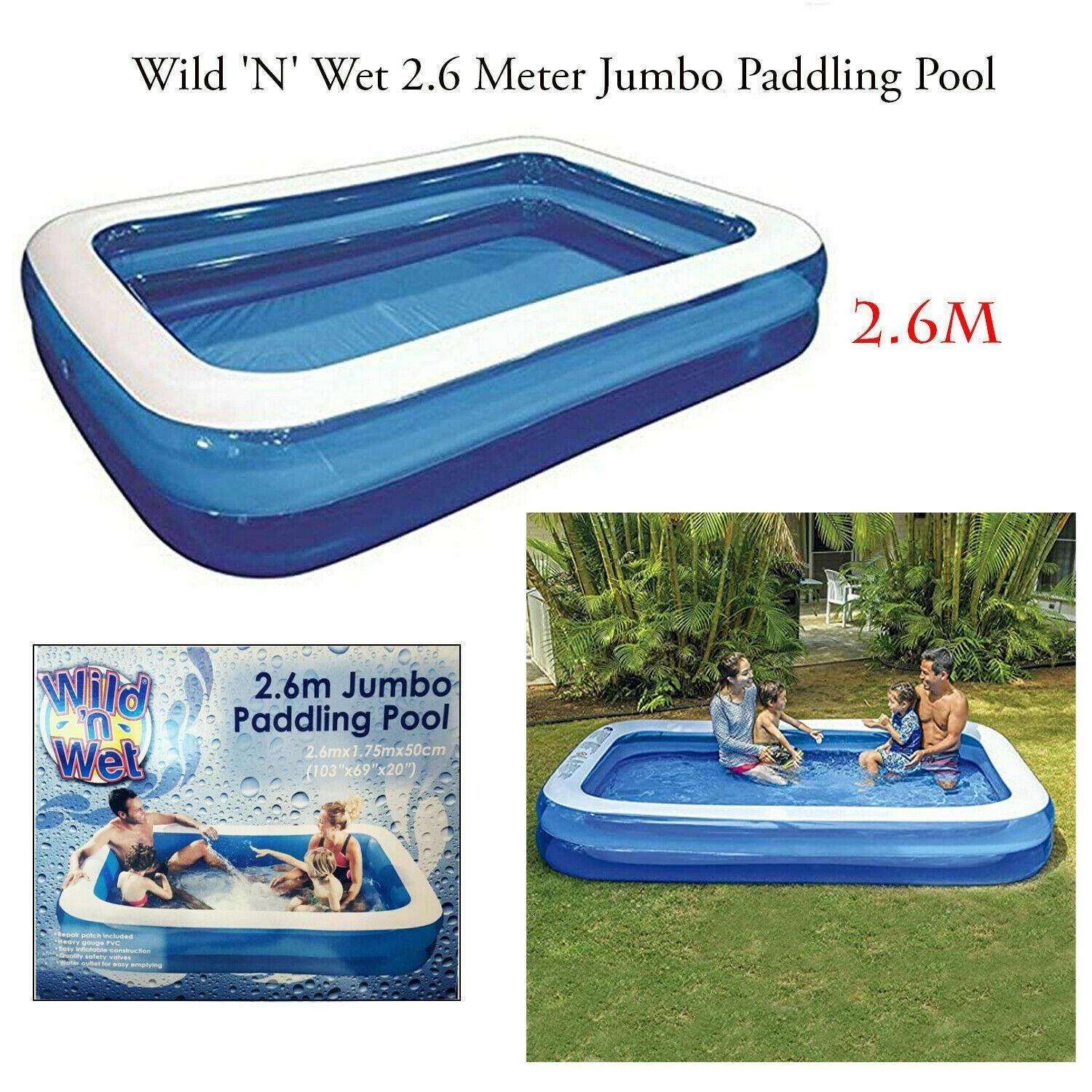 2.6m Jumbo Paddling Pool PMS