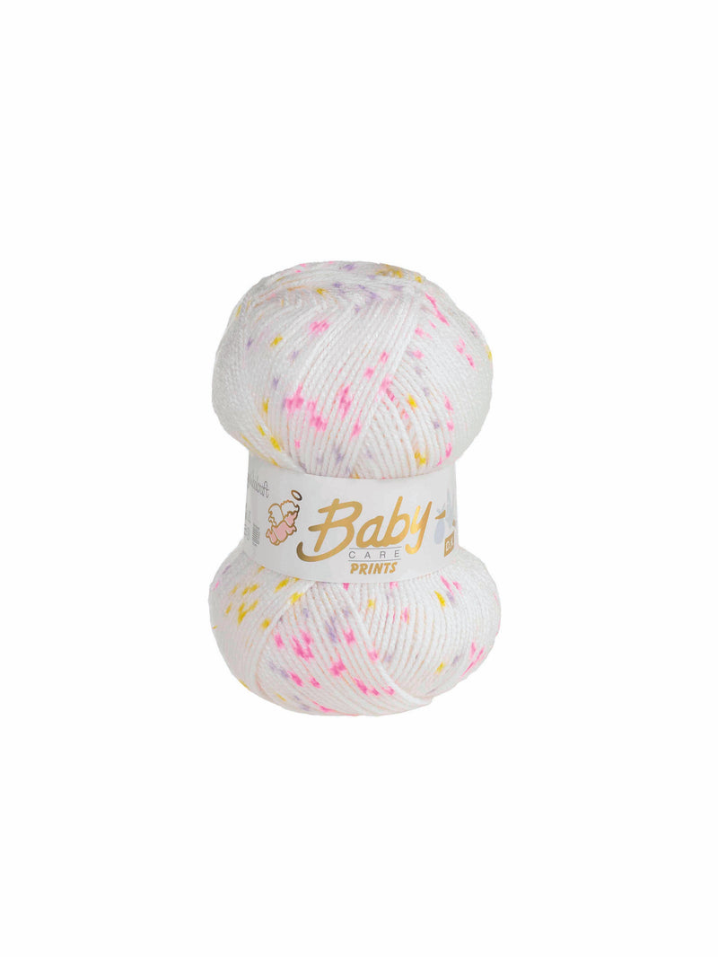 Baby Care Spot Print Double Knitting - 14 Colours Available