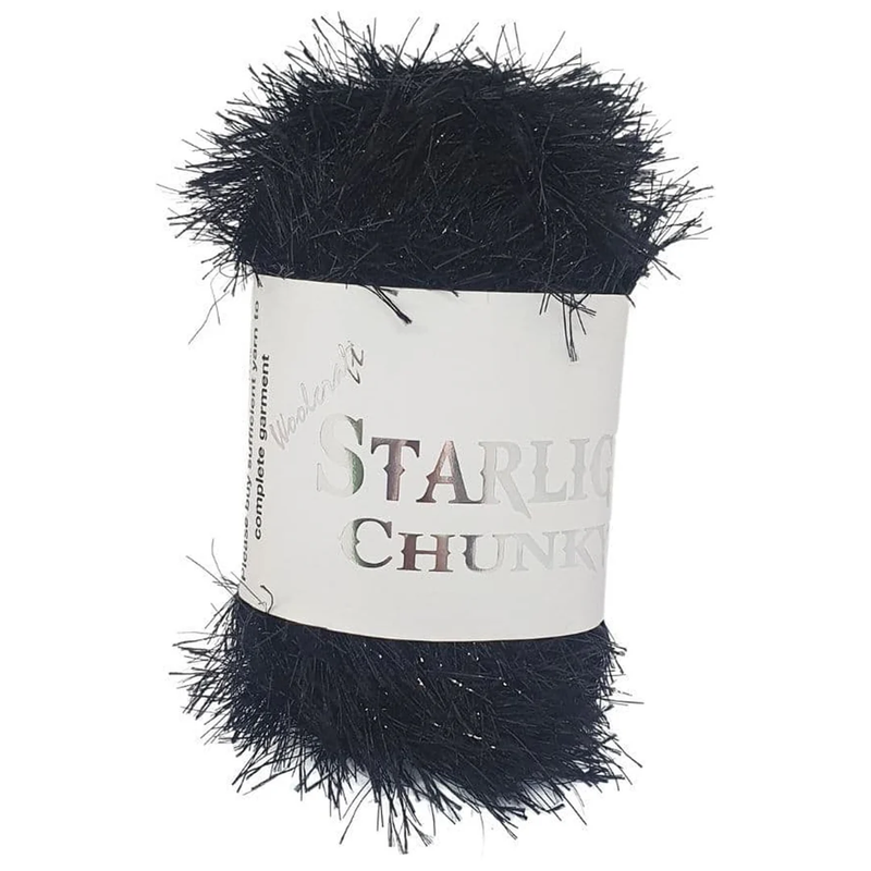 Starlight Chunky Tinsel Yarn - 6 Colours Available