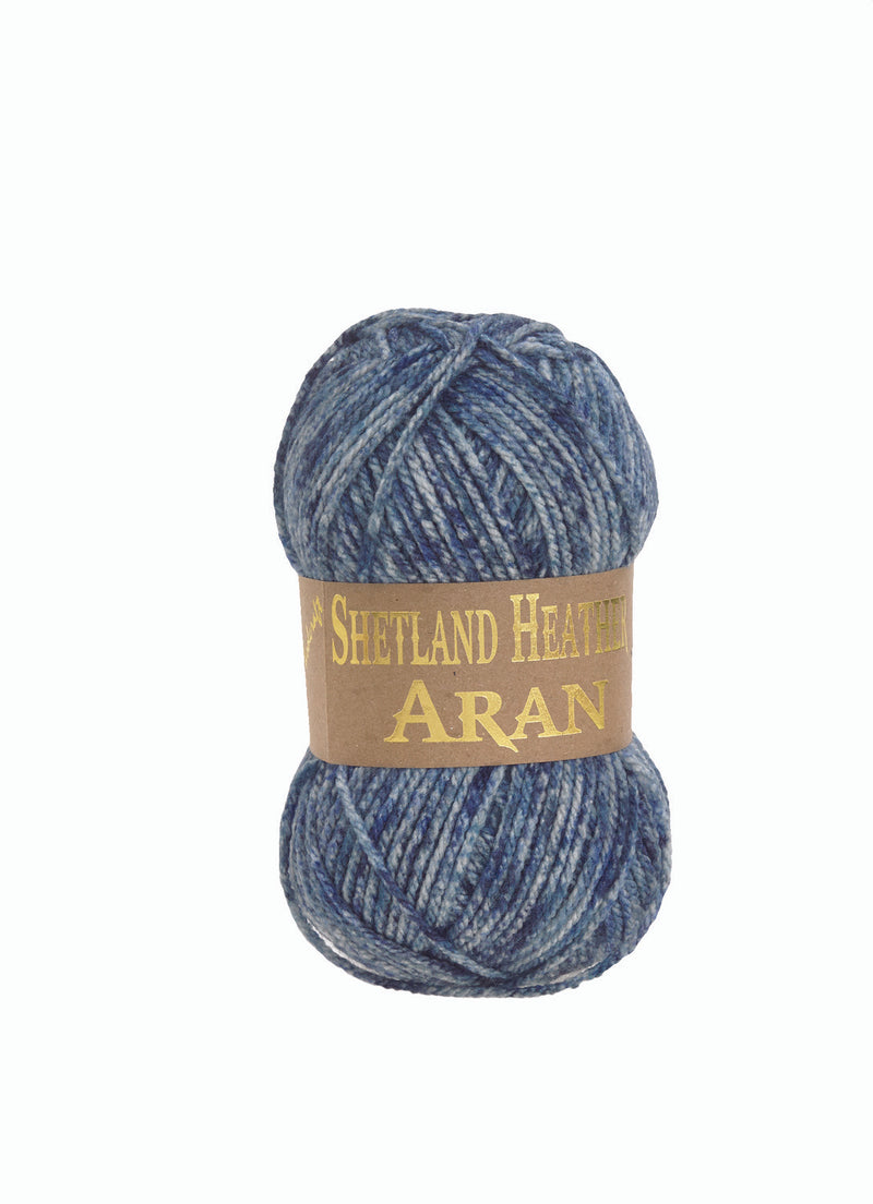 Shetland Heather Aran - 11 Colours Available