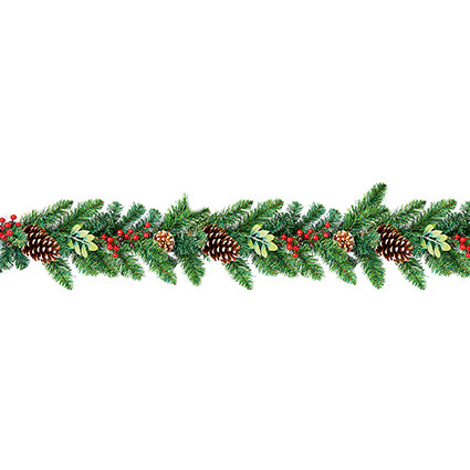1.8m Berry & Cone Garland