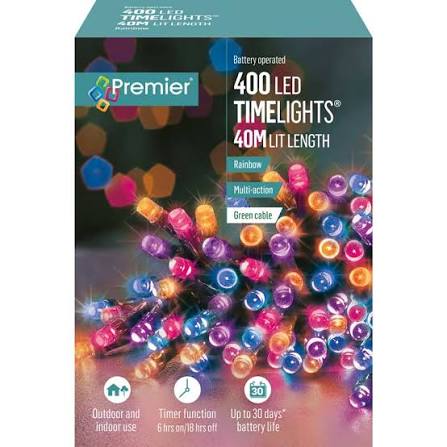 Battery Operated Lights - Various Sizes & Colours