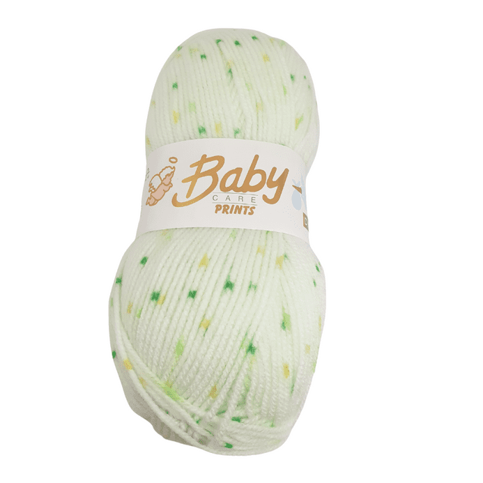 Baby Care Spot Print Double Knitting - 14 Colours Available