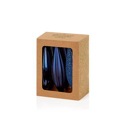11cm 6pc Midnight Blue Shatterproof  Drop