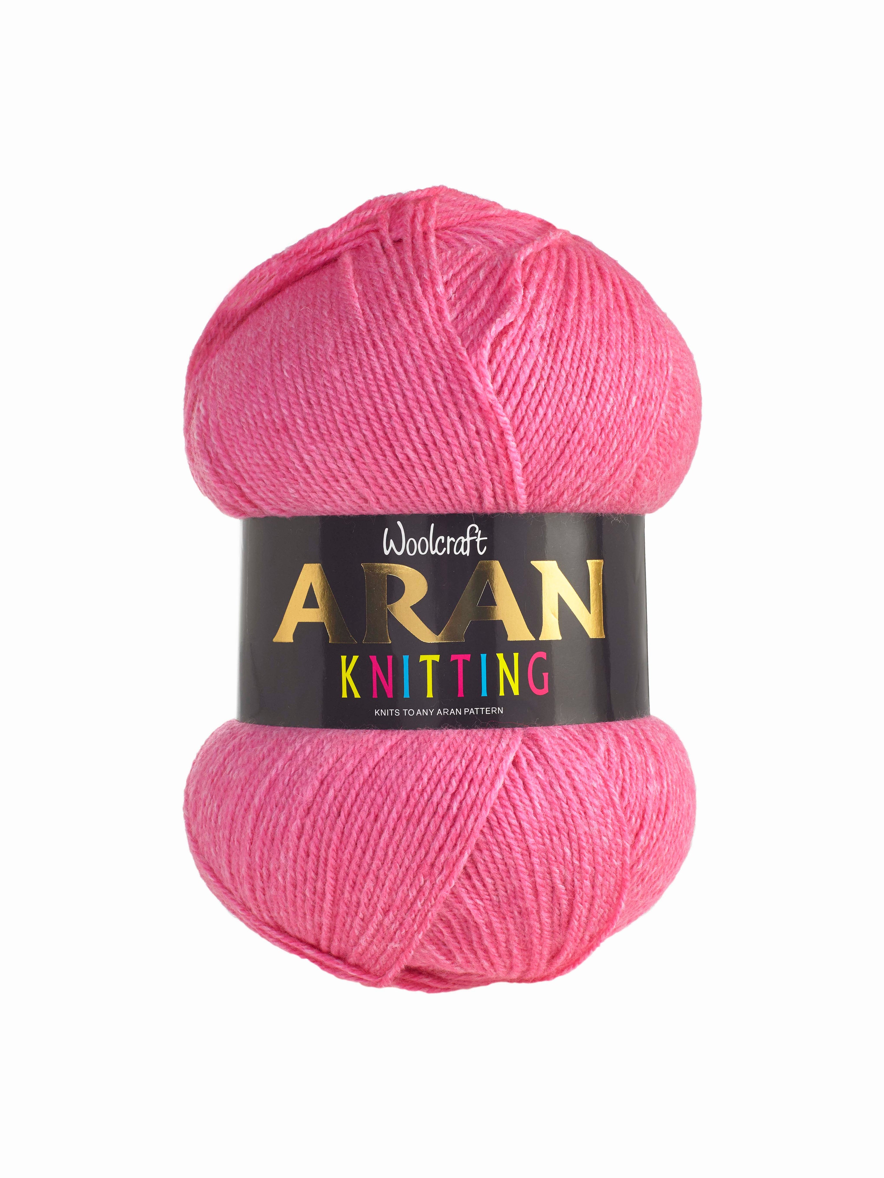 Aran With Wool - Over 40 Colours Available