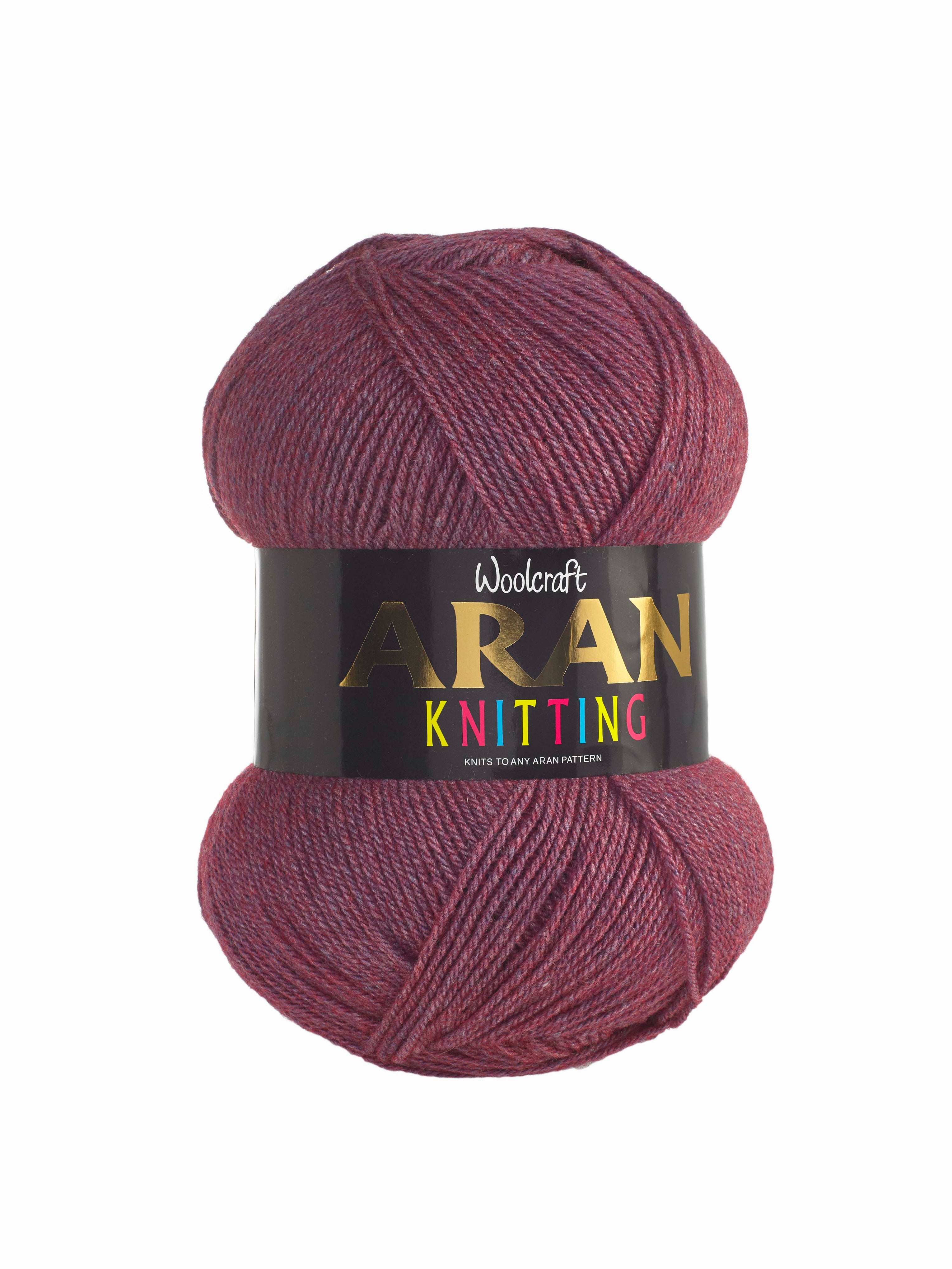 Aran With Wool - Over 40 Colours Available