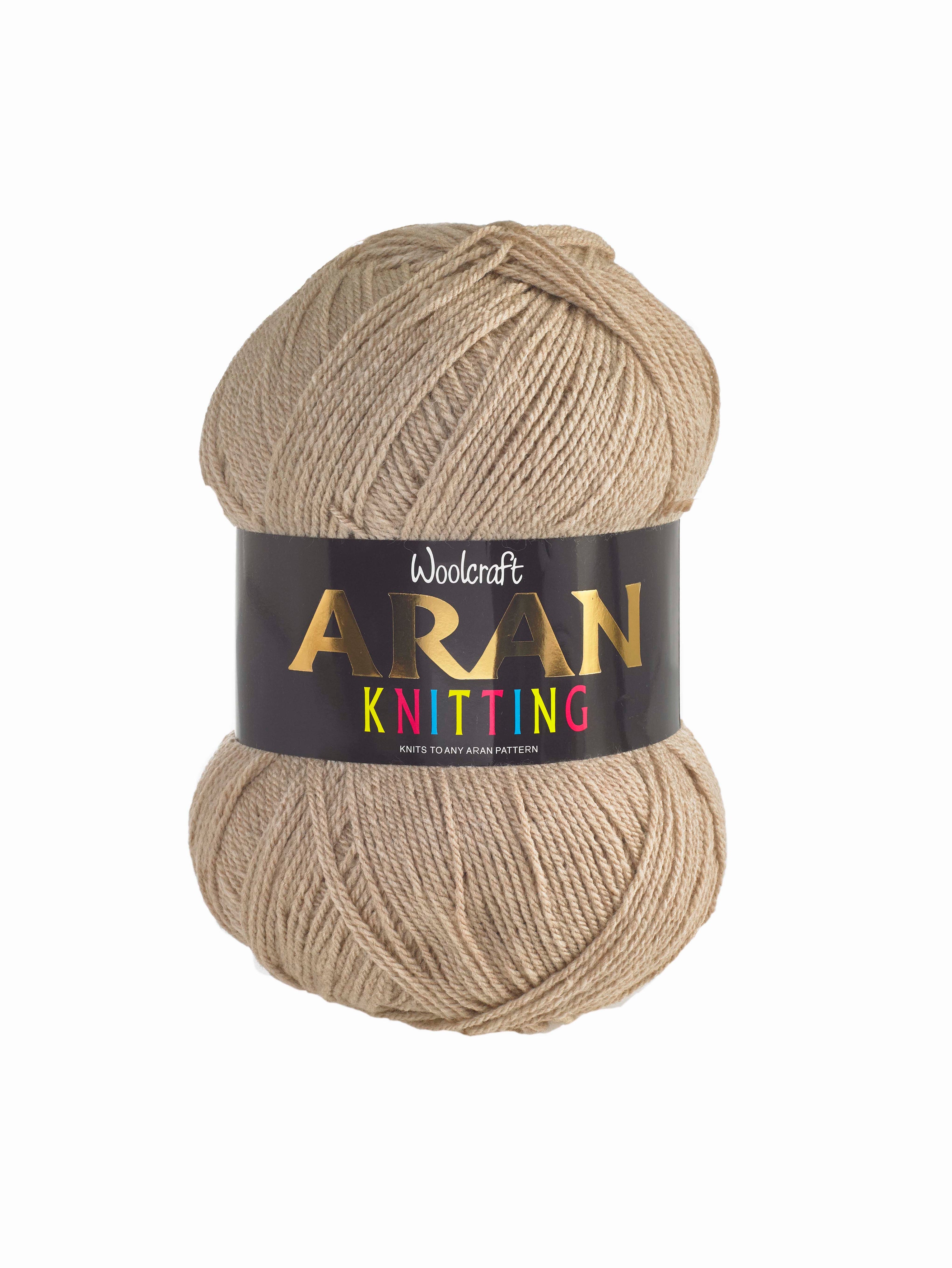 Aran With Wool - Over 40 Colours Available