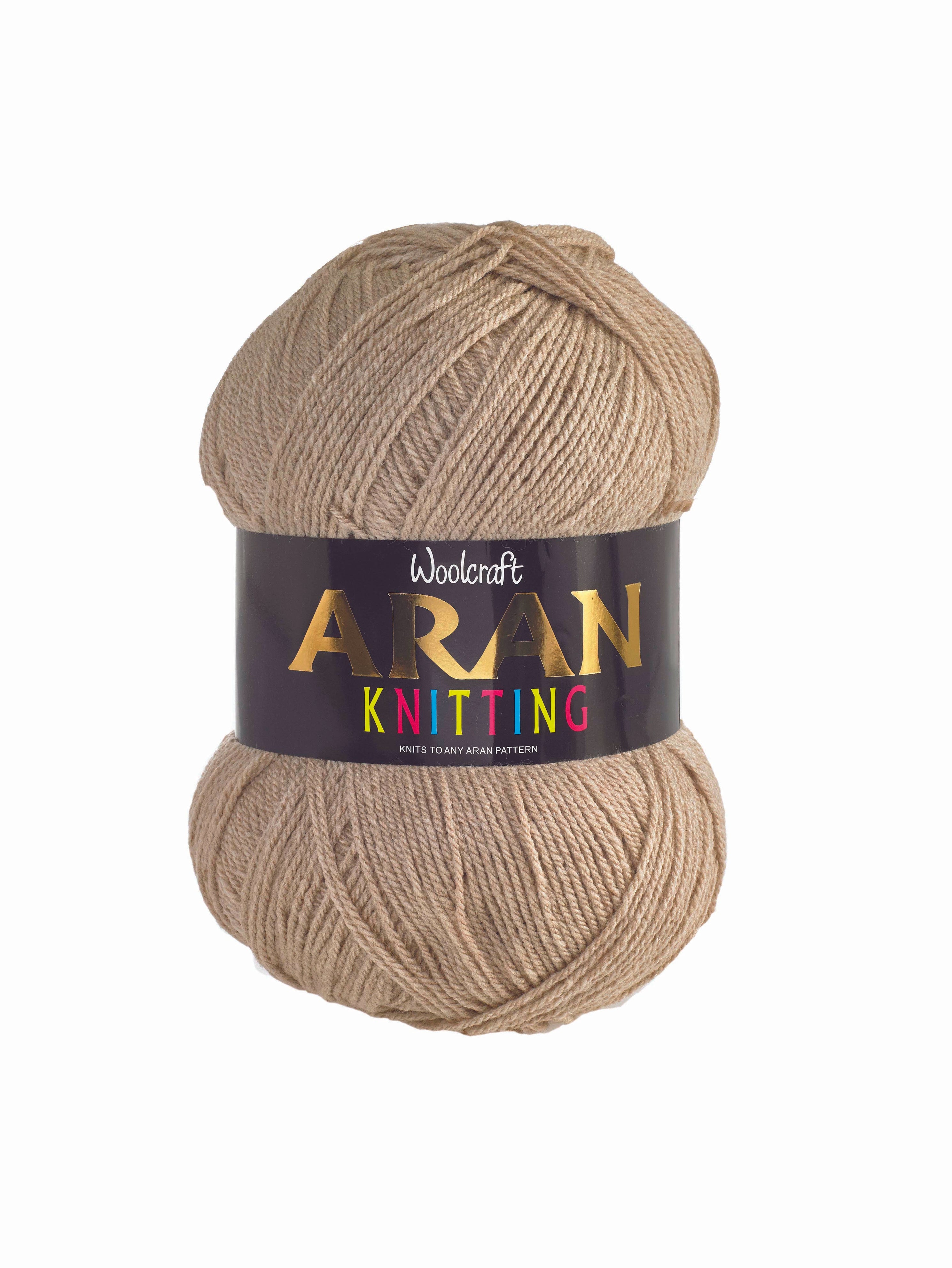 Aran With Wool - Over 40 Colours Available