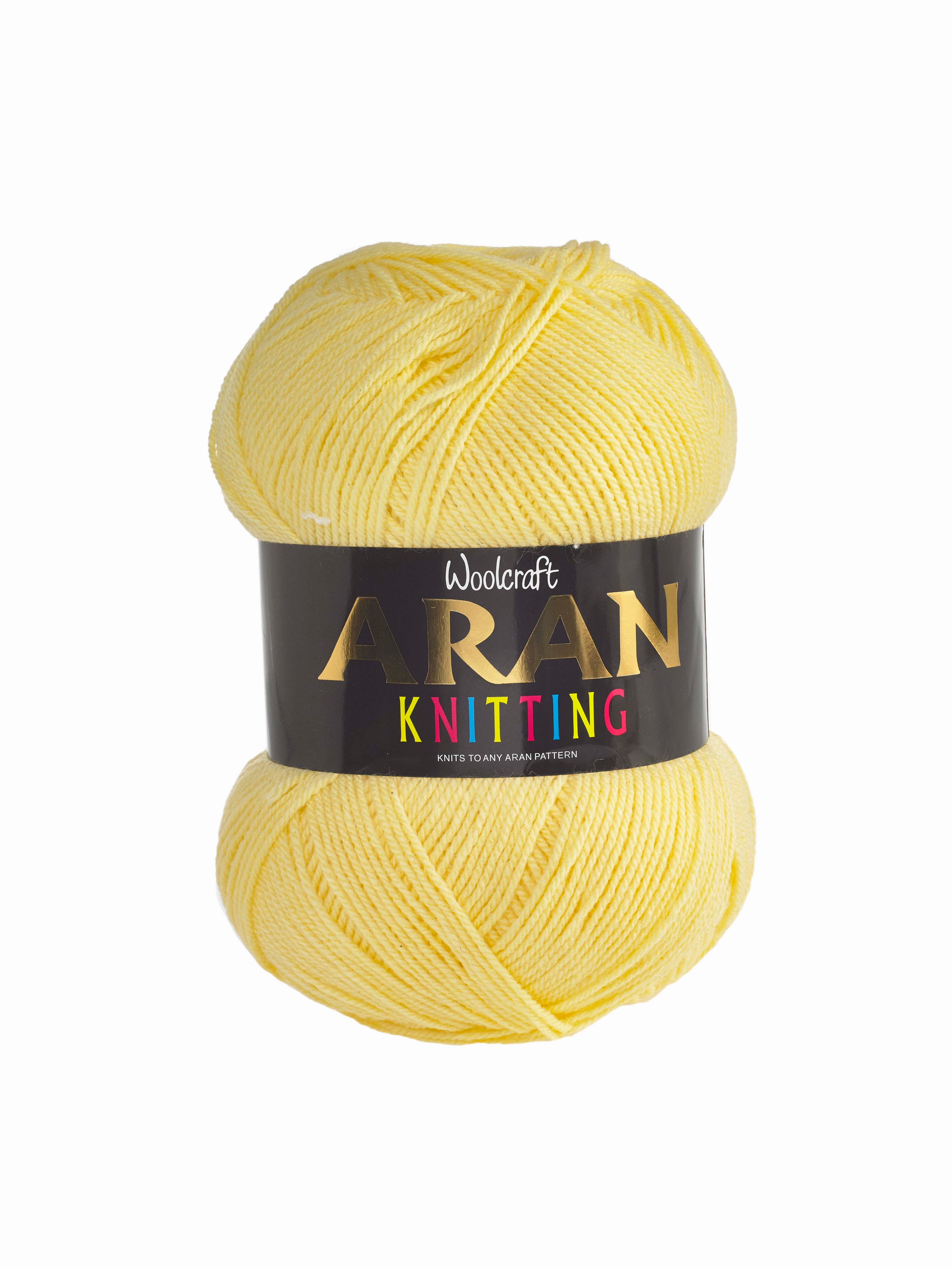 Aran With Wool - Over 40 Colours Available