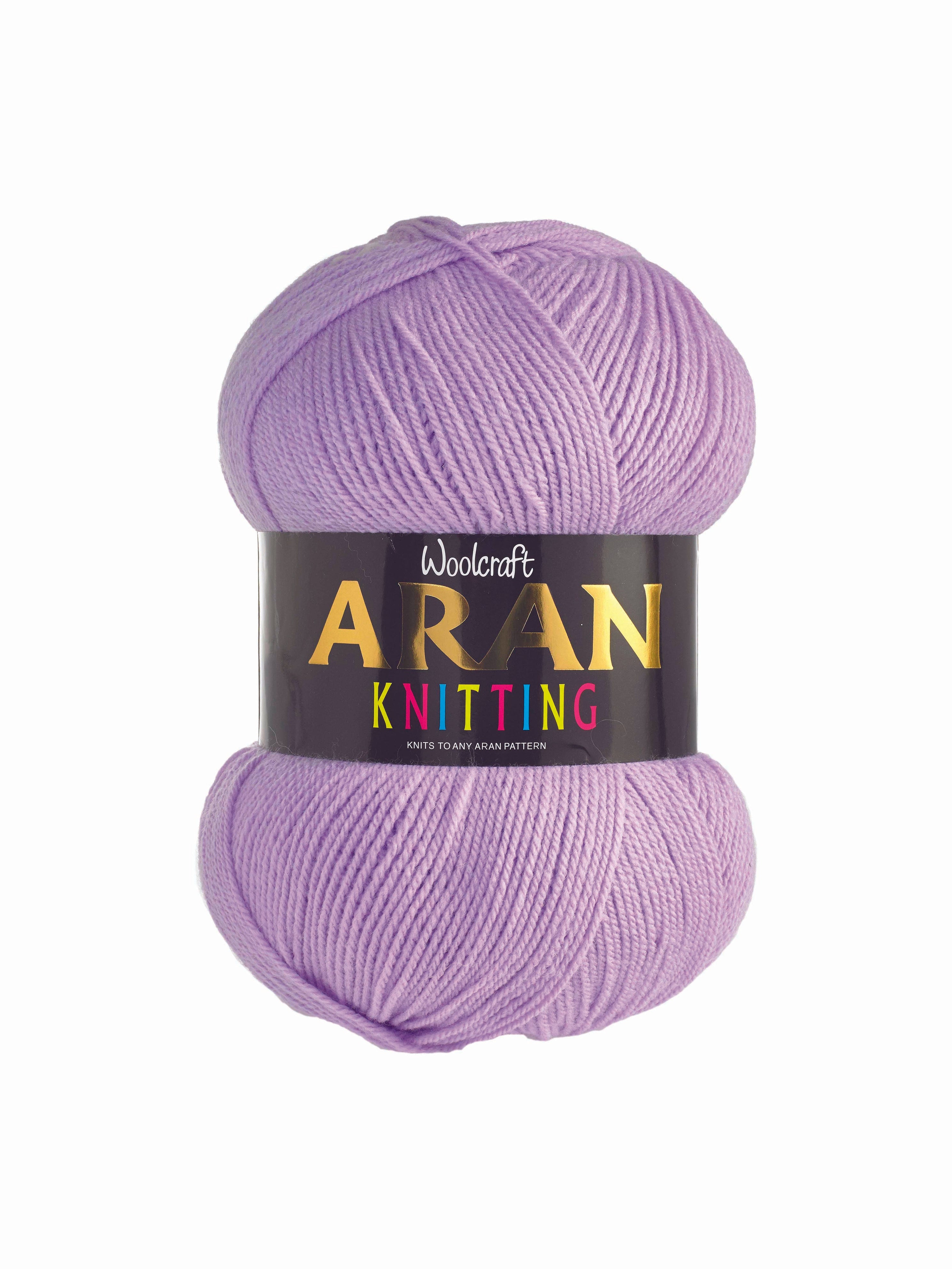 Aran With Wool - Over 40 Colours Available