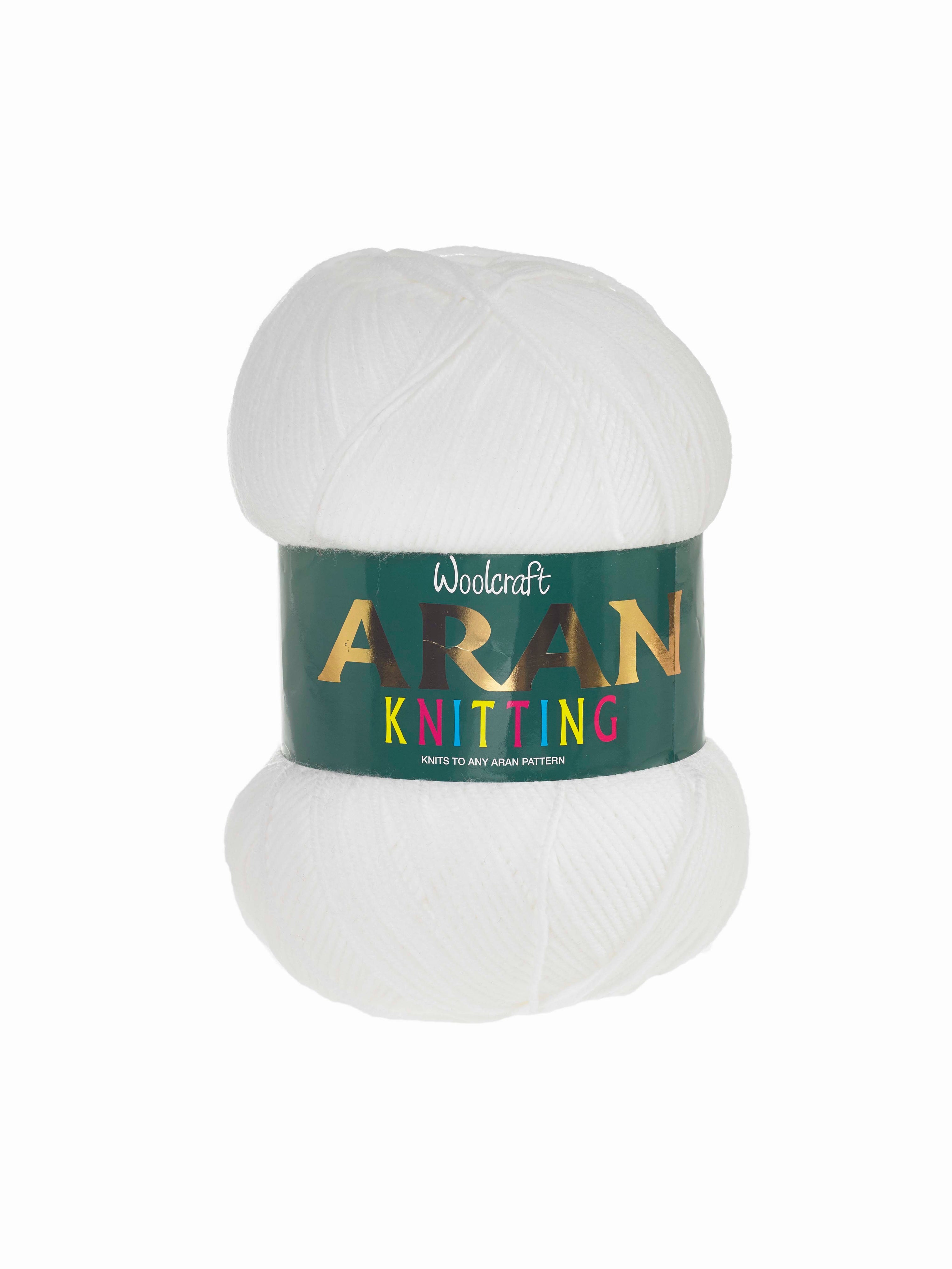 Acrylic Aran - 20 Colours Available