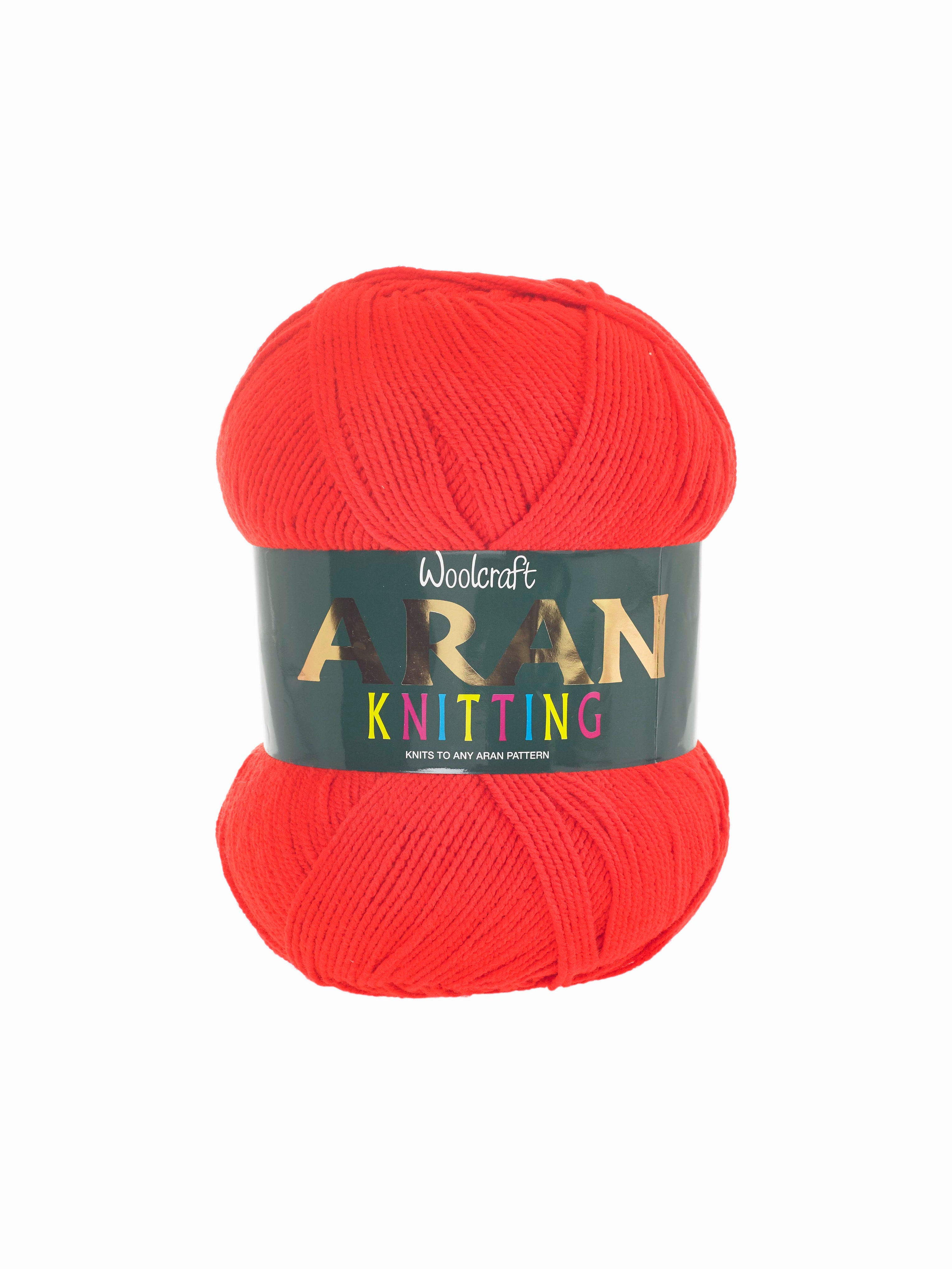 Acrylic Aran - 20 Colours Available