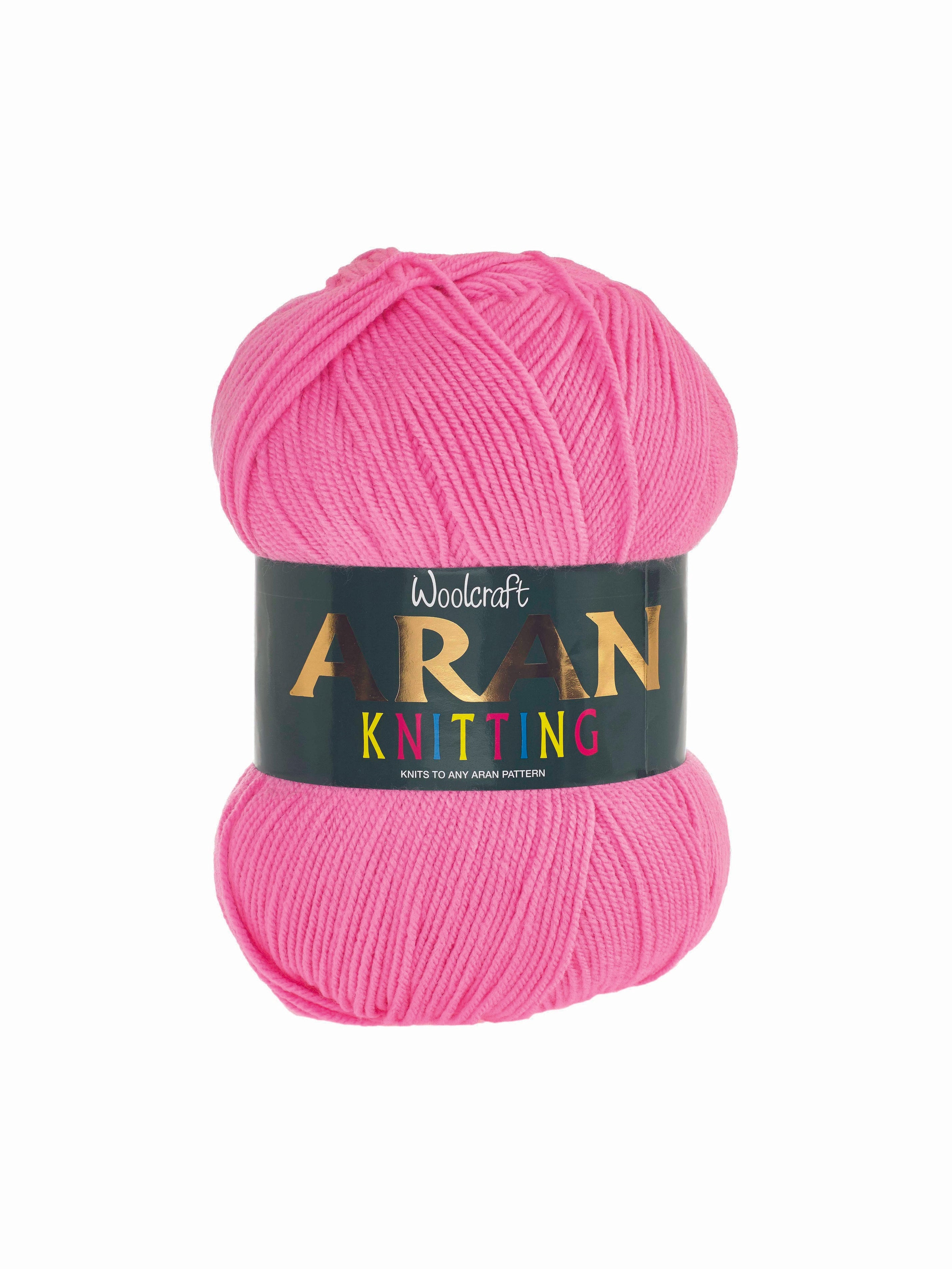 Acrylic Aran - 20 Colours Available