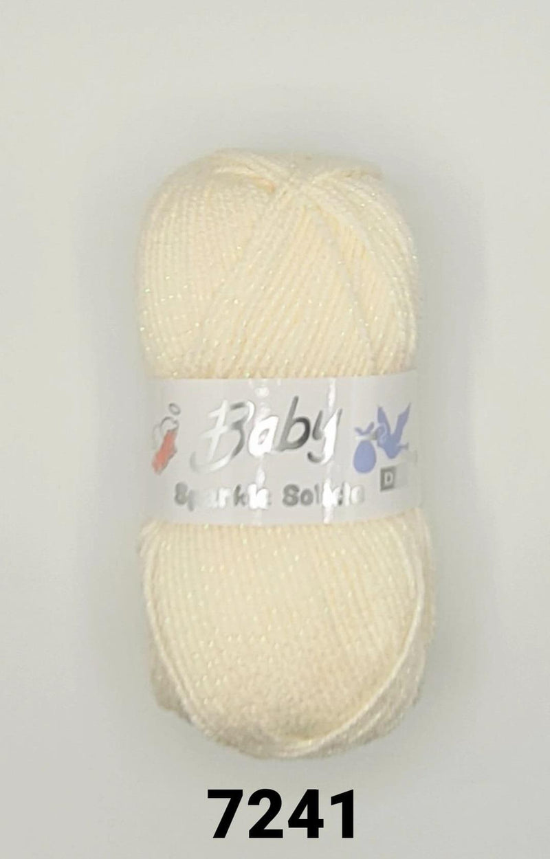 Baby Sparkle Solide - 7241 Cream