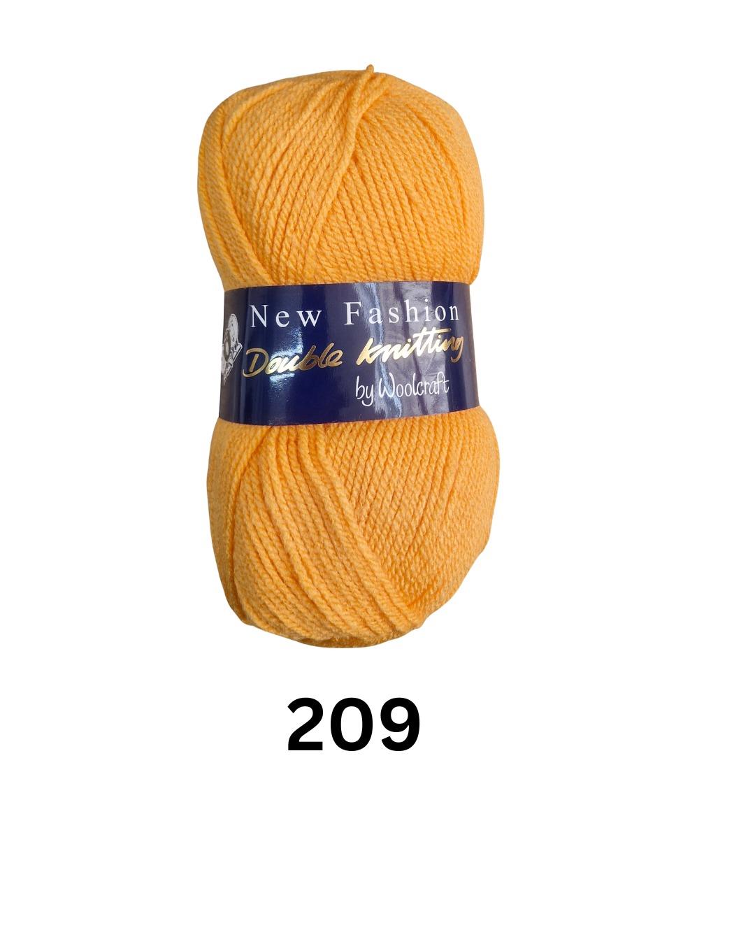 Double Knitting Yarn 209 Mandarin