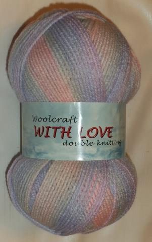 With Love Yarn Shade Tutti Frutti 619