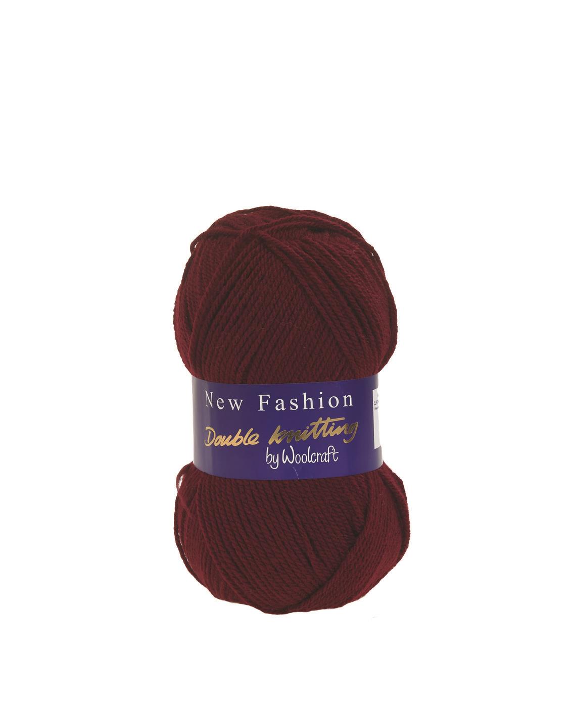 Double Knitting Yarn - Maroon
