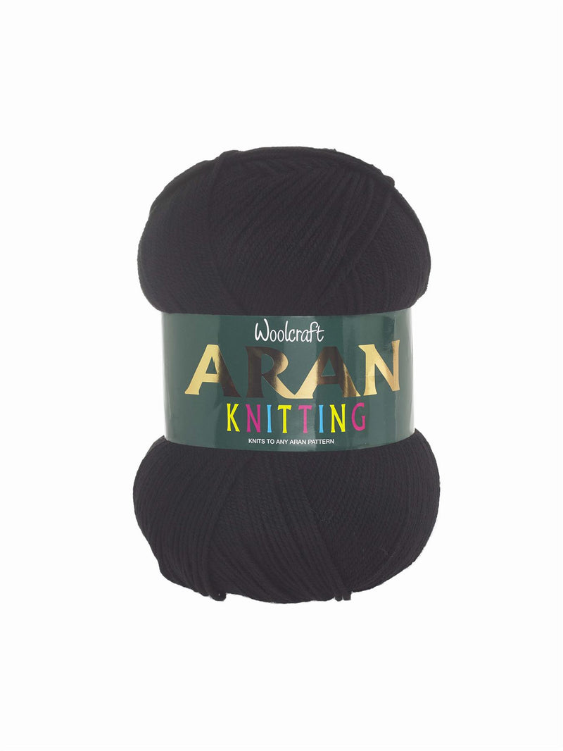 Acrylic Aran 493 Black