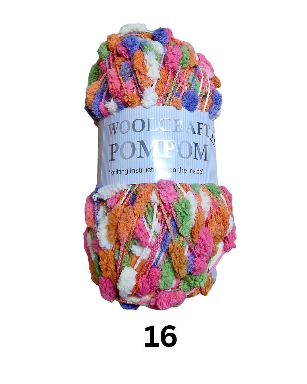 Pom Pom Yarn 16 Paint Party