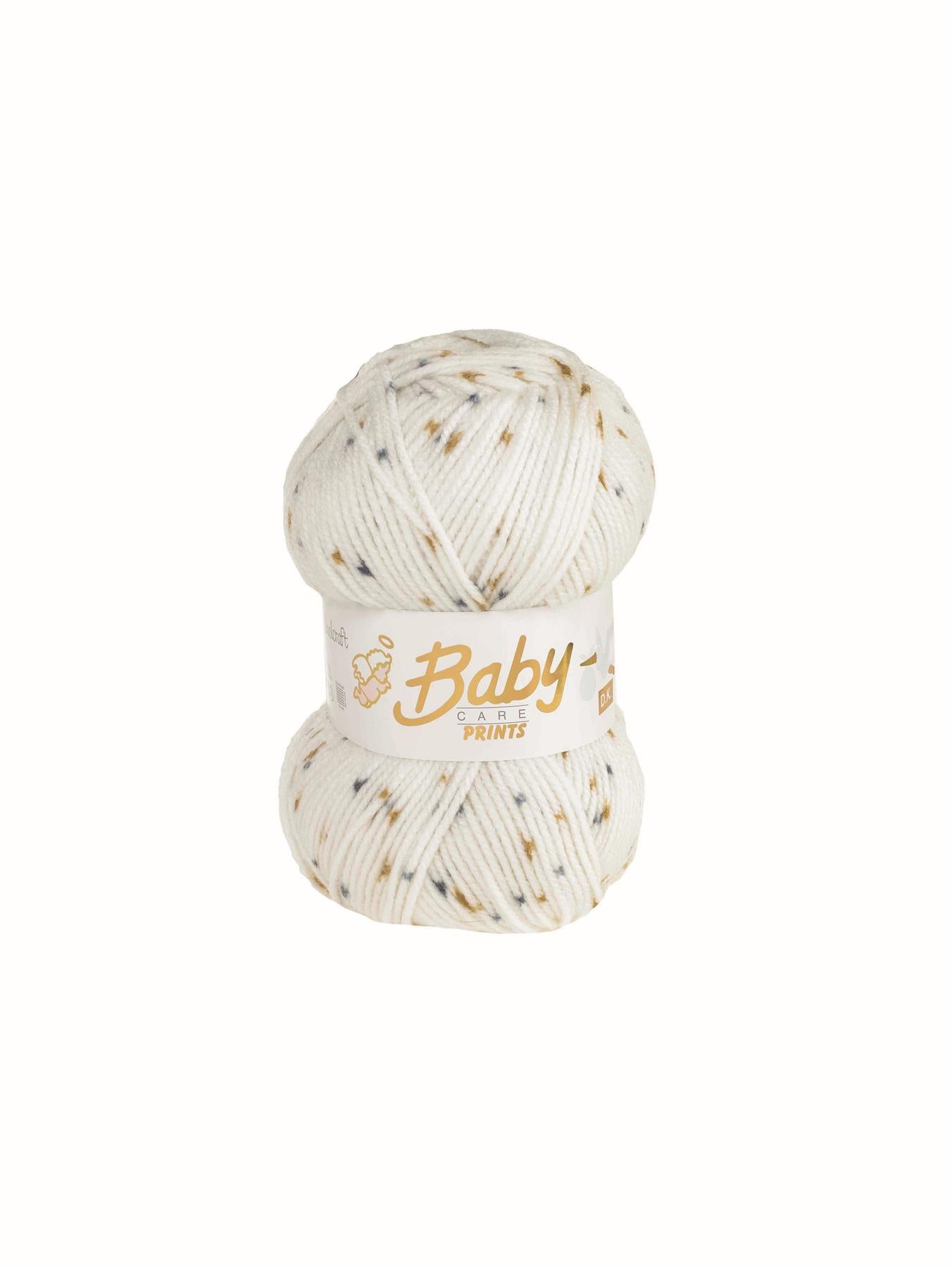 Baby Print Knitting Yarn - Vanilla Ice