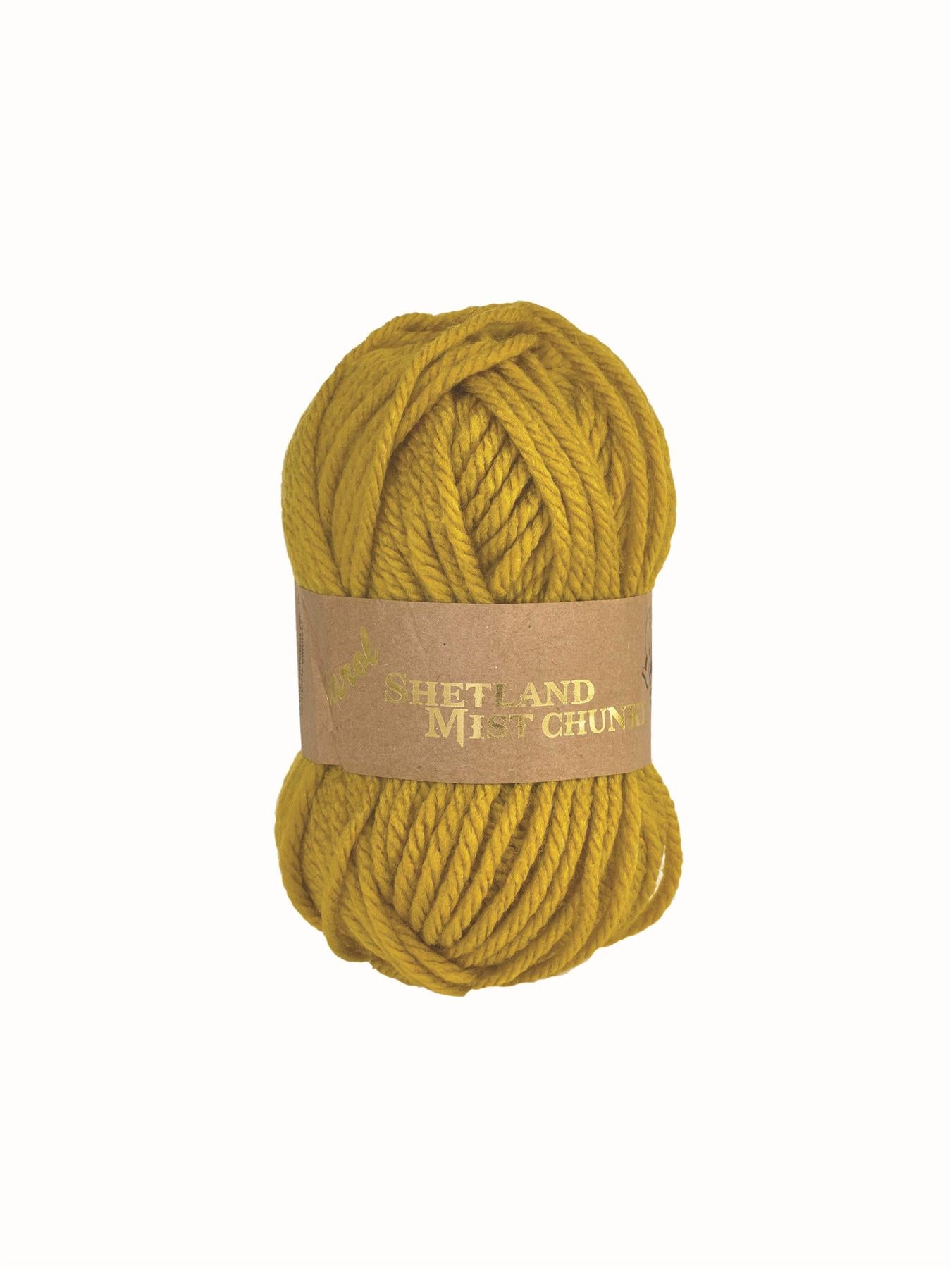 Shetland Mist Chunky 09 Mustard