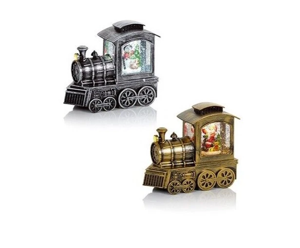 16cm Train Glitter Water Spinner (1x)