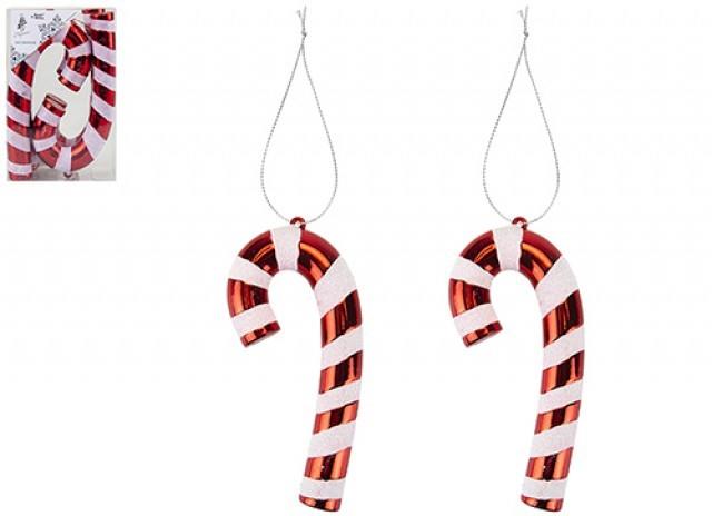 Candy Cane Christmas Tree Decorations 4 Pack