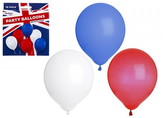 Union Jack Party Balloons