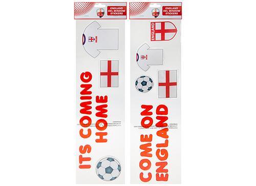 England Gel Window Stickers