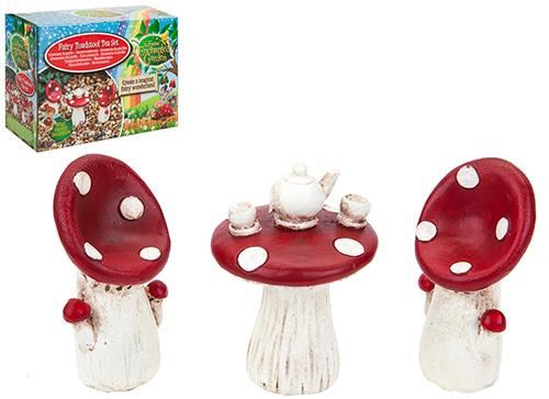 Toadstool Tea Set for Two