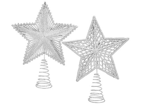 1 x Silver Tree Topper