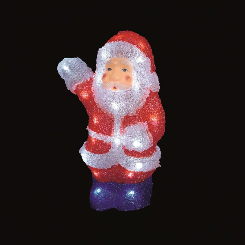 Light up Acrylic Santa