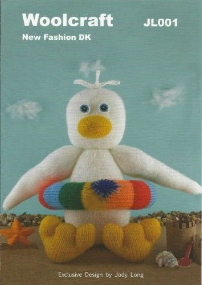 Dippy the Duck Knitting Pattern - JL001