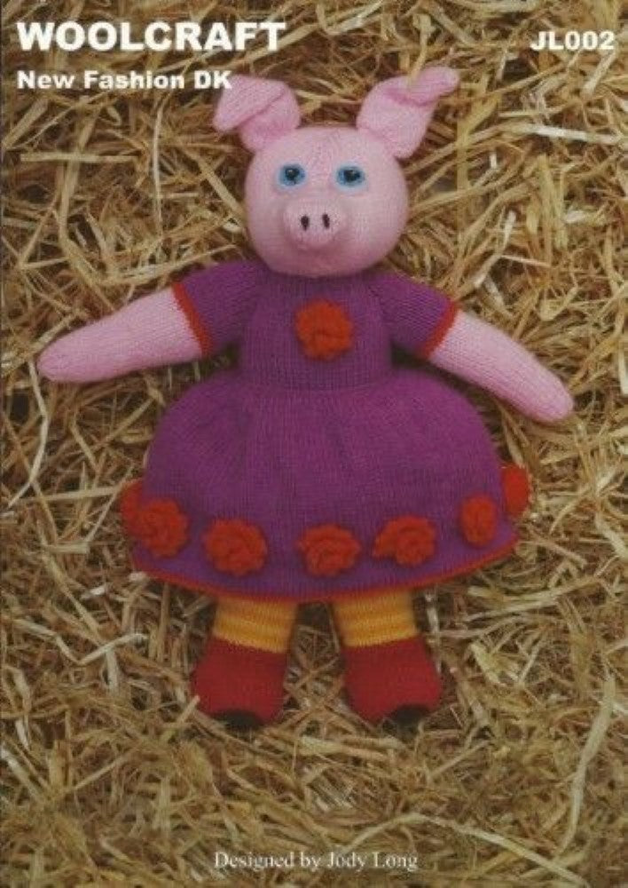 Penny the Pig Knitting Pattern - JL002