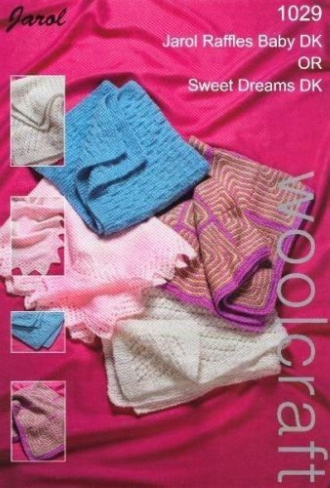Baby Blankets Knitting Pattern - 1029