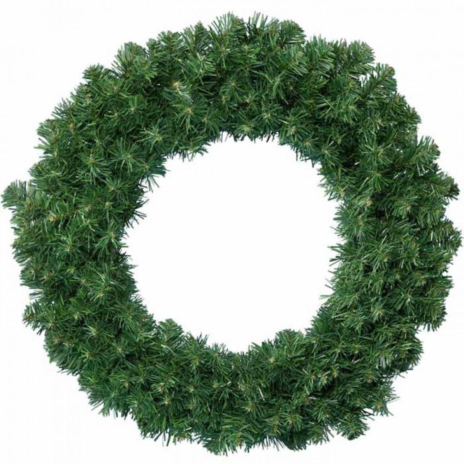 50cm Plain Green Christmas Wreath