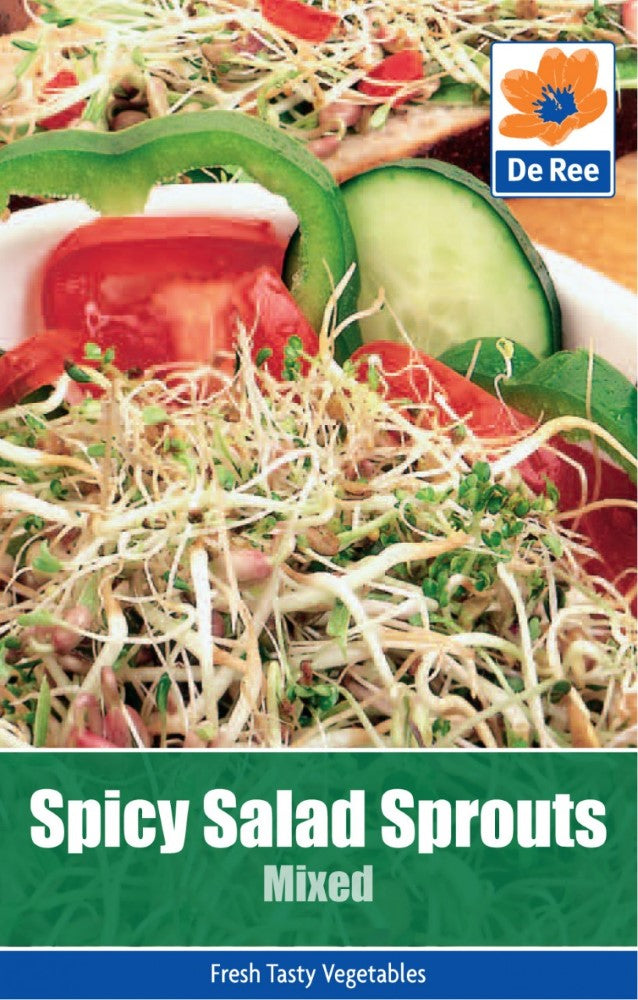 Spicy Salad Sprouts Mixed Seeds