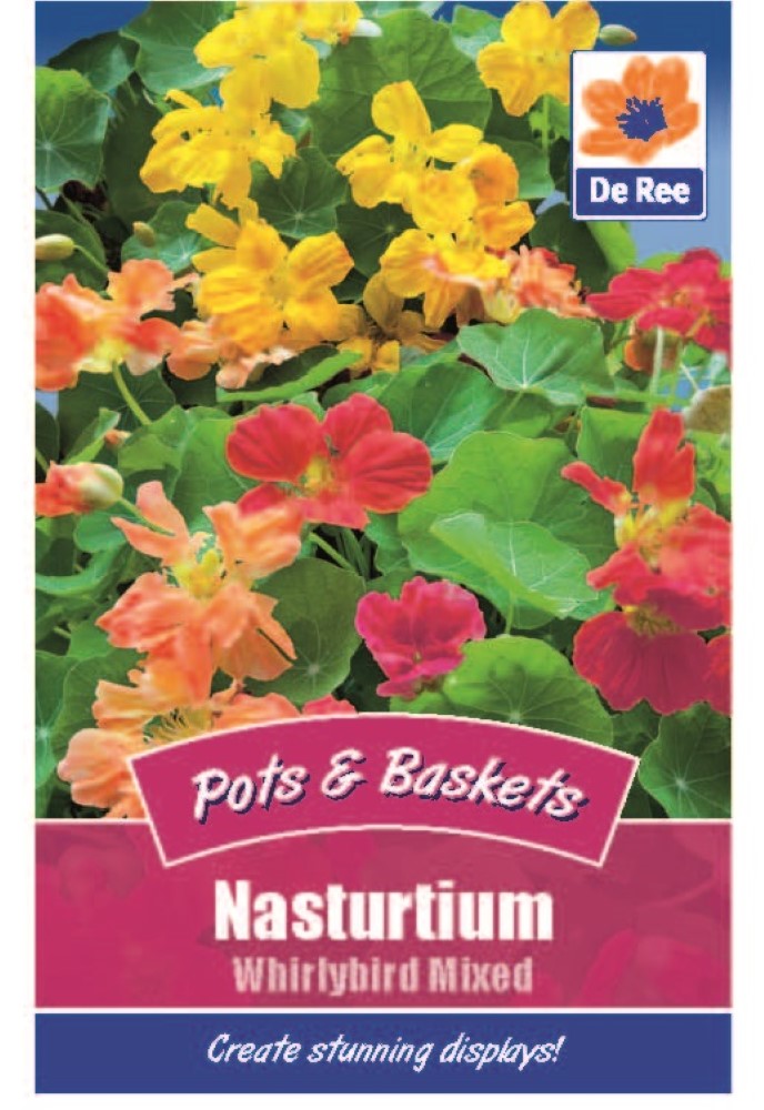 Nasturtium: Whirlybird Mixed Seeds