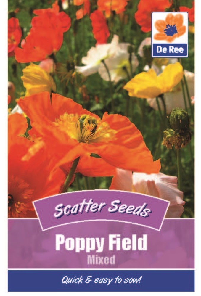 Poppy Field: Mixed Scatter Seeds