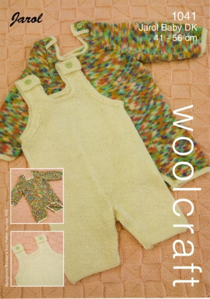 Baby Gro & Romper Knitting Pattern :1041