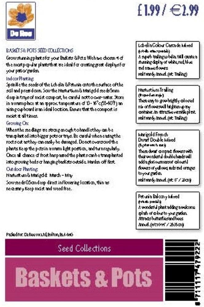 Baskets & Pots - Seed Collection