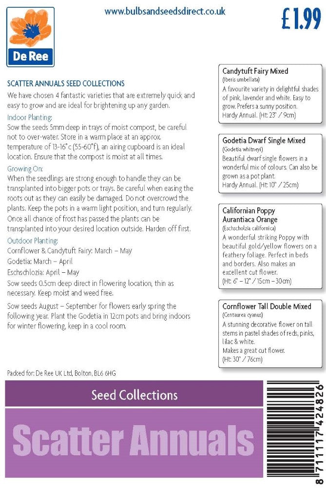 Scatter Annuals - Seed Collection