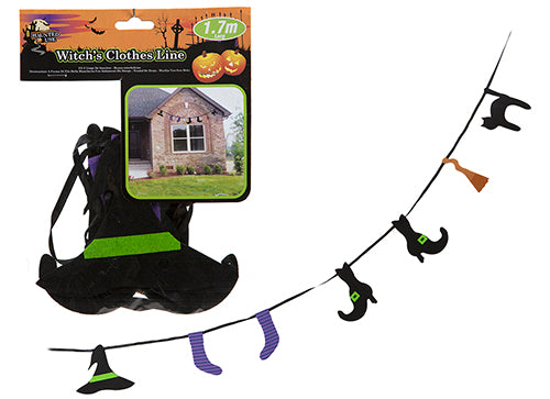 Witches Washing Line Decoration