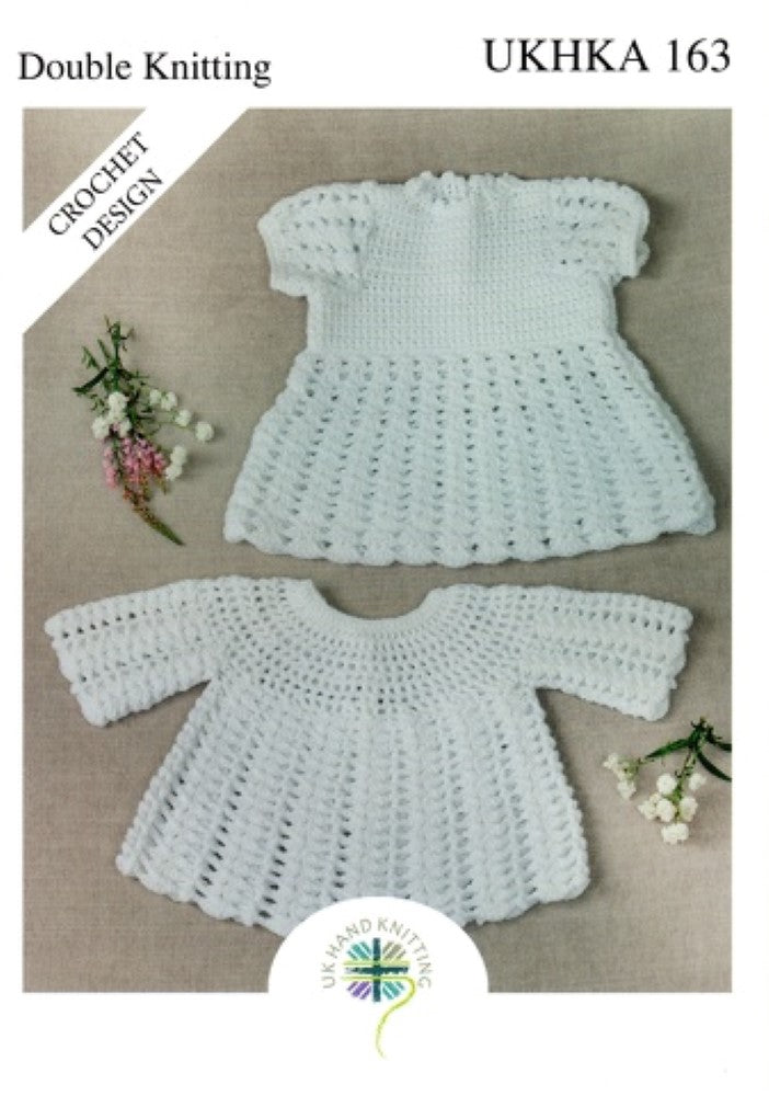 Dress & Angel Top Crochet Pattern - UKHKA163