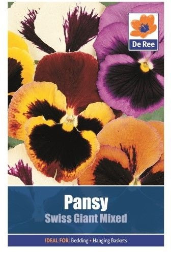 Pansy: Swiss Giant Mixed Seeds