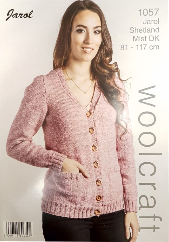 Adult Ladies Cardigan Knitting Pattern - 1057