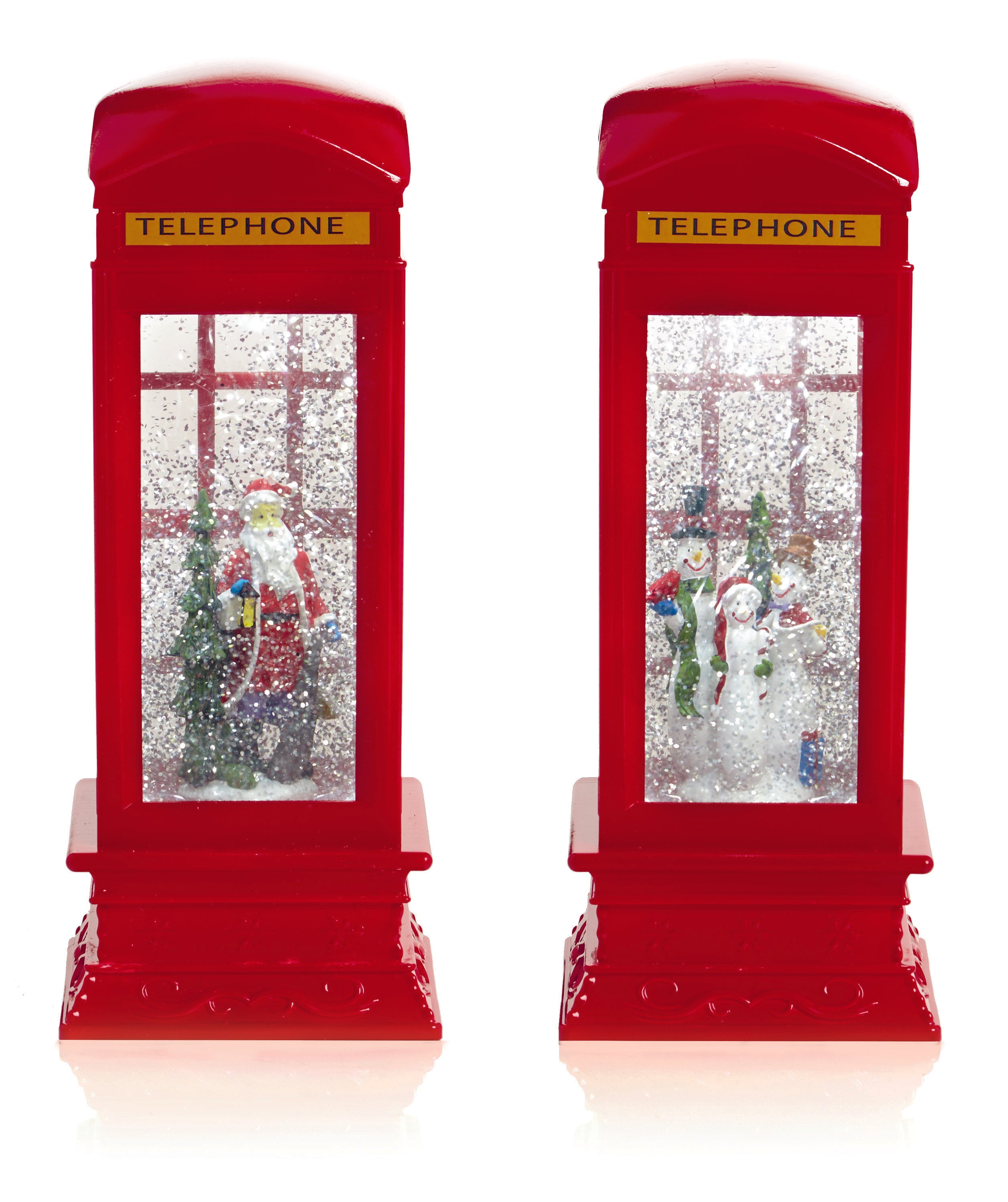 1 x Telephone Box Water Spinner